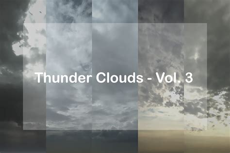 Thunder Clouds - Vol. 3 | 2D Sky | Unity Asset Store