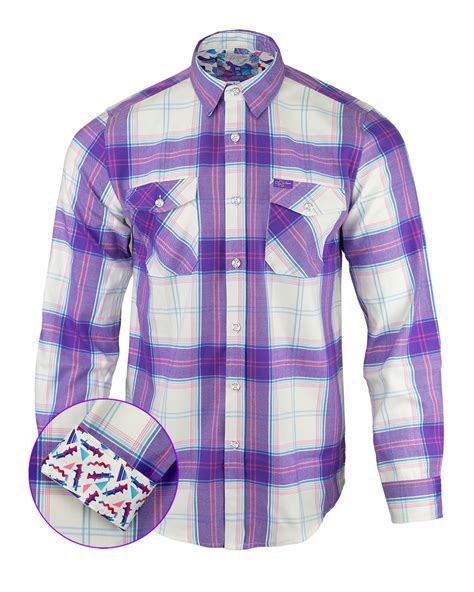 Retro Rifle - Men's Flannel - Prehistoric Flannel