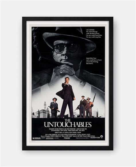 The Untouchables (1987) Movie Poster - The Curious Desk