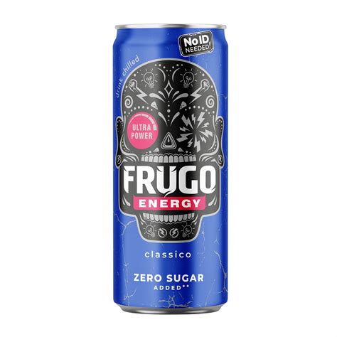 FRUGO ENERGY Zero Classico gazowany napój energetyzujący 330 ml