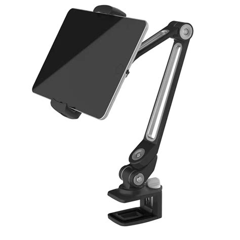 Aluminum Tablet Desk Bed Mount Lazy Stand Adjustable Cell Phone Long