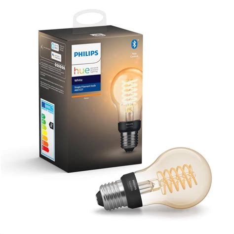 Ampoule led connectée E27 550Lm 40W blanc très chaud PHILIPS HUE