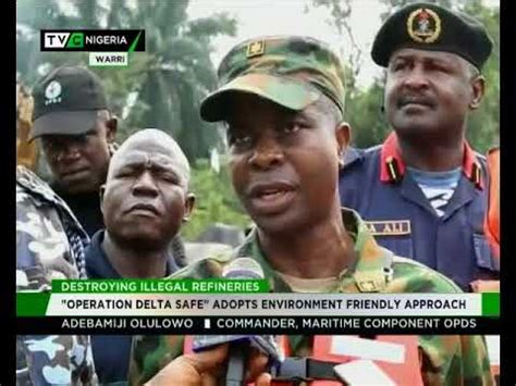 Operation Delta Safe Destroys Illegal Refineries Youtube