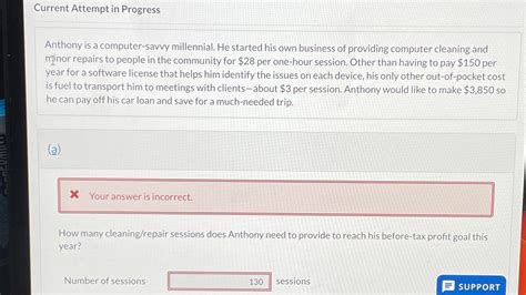 Solved Current Attempt In ProgressAnthony Is A Chegg