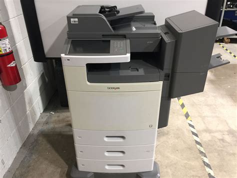 Lexmark X792de MFP Floor Model Color Laser A I O Printer PARTS REPAIR