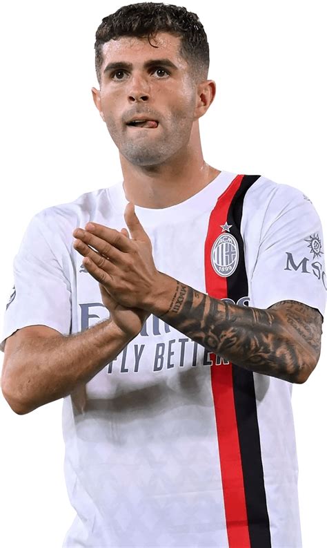 Christian Pulisic Milan Football Render Footyrenders