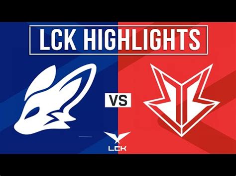 FOX Vs BRO Highlights ALL GAMES LCK 2024 Spring FearX Vs