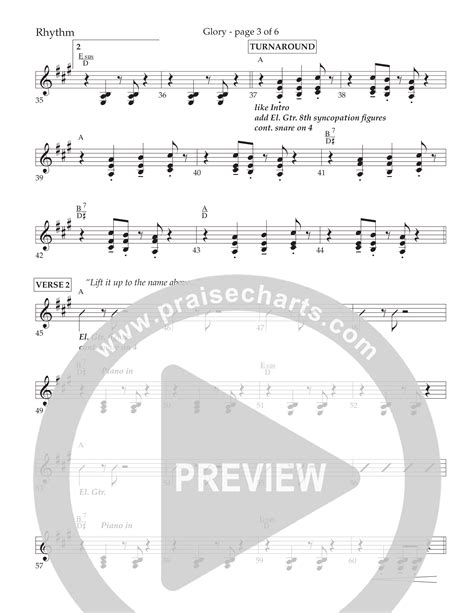 Glory Choral Anthem SATB Melody Sheet Music PDF Lifeway Choral Arr