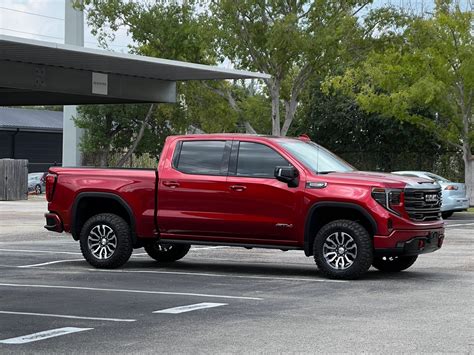 Gmc Sierra At4 1500 Volcanic Red Photo Thread Gmc At4 Forum