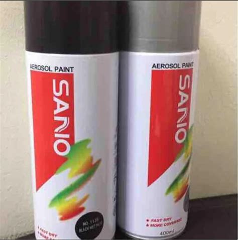 Spray Paint Sanvo Orange 400mL Lazada PH