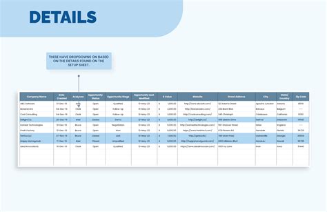 Customer Database Template in Excel, Google Sheets - Download ...