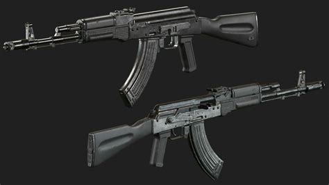 AK 103 Two Ak Rifles Free VR AR Low Poly 3D Model CGTrader