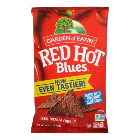 Garden Of Eatin Chip Blue Corn Red Hot 5 5 Oz Pack Of 12 12 Pack