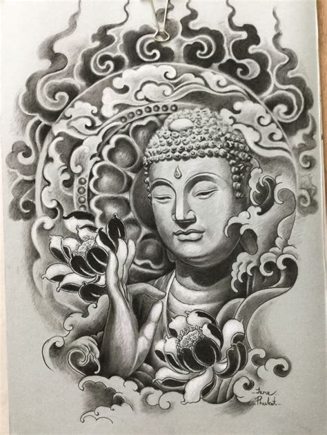 Pin By Jane Tattoo Phuket On Art Buddha Tattoos Buddhist Tattoo