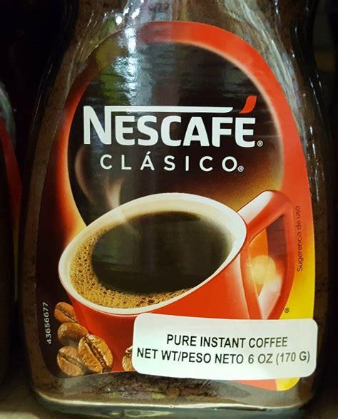 NESCAFE Clasico Pure Instant Coffee 6oz Glass 200g Ground Coffee 3