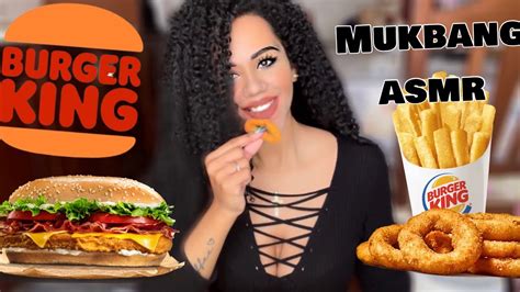 Asmr Ita Eating Burger King🍔 Youtube