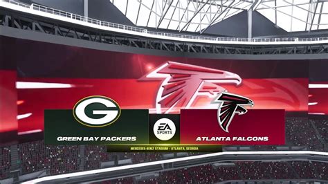 Madden NFL 24 Green Bay Packers Vs Atlanta Falcons Gameplay YouTube