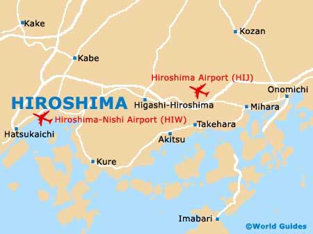 Hiroshima Maps and Orientation: Hiroshima, Chugoku, Japan