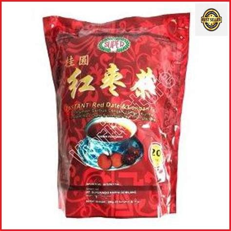 Jual Super Instant Red Date Longan Tea Angco Tea Angco Teh