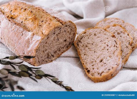 Whole Wheat Bread With Seeds Stock Image Image Of Nutrition Freshness 259903087