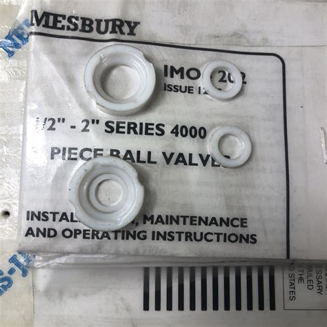 Jamesbury Rkn Tt Valve Repair Kit Tt Ebay