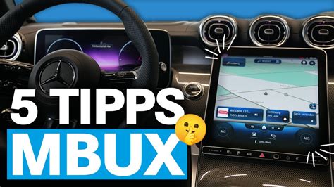 DAS NEUE MBUX System Von Mercedes Benz I 5 Tipps Tricks YouTube