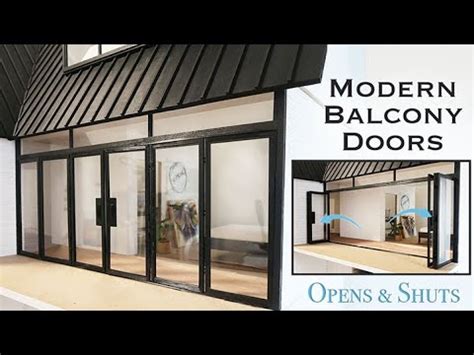 How To Build Modern Sliding Doors YouTube