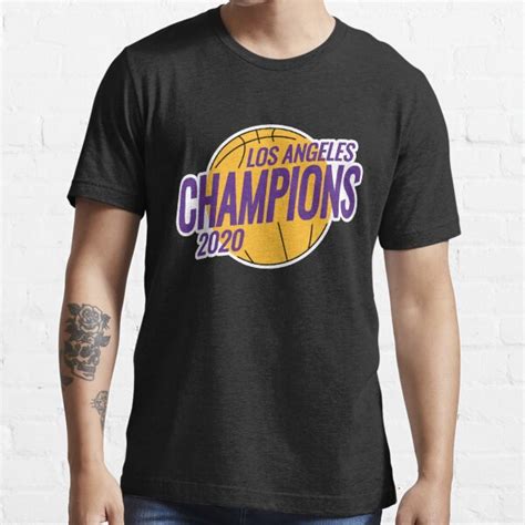 Los Angeles Lakers Championship 2020 T Shirt For Sale By Go Fun