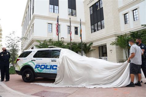 Coral Gables Police Department Unveils Police Interceptor Supporting