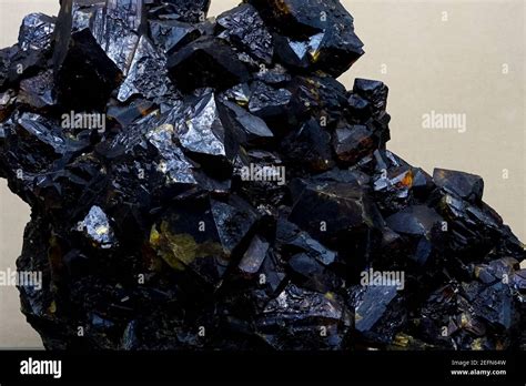 Germanium crystals, samples of rare-earth metal germanium Stock Photo ...