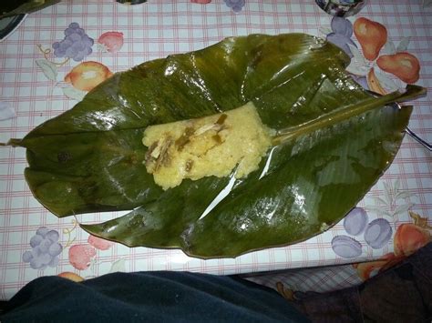 Pork Tamales In Plantain Leaf Yummy Pork Tamales Plantain