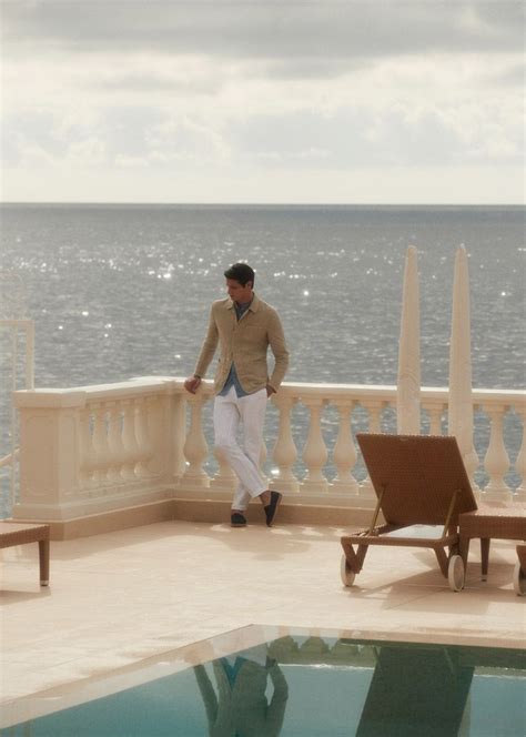 Mattia Regonaschi Models Massimo Dutti Summer Looks Massimo