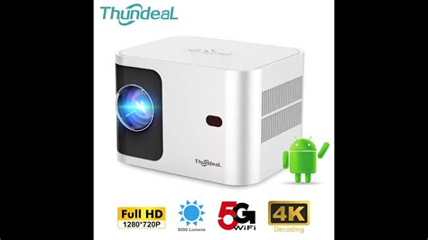 Thundeal Mini Projector Td For Full Hd P K Video G Wifi Android