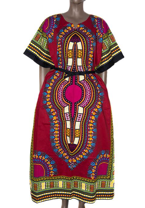 Dw28 Assorted Handmade Maxi Dashiki Dress Long African Clothing Afr