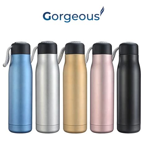 Jual Gorgeous Botol Termos Air Minum Stainless Steel Doff Ml