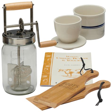 Butter Making Starter Kit Roots And Harvest Homesteading Supplies