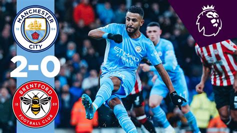 City Brentford Brief Highlights Manchester City Brentford City