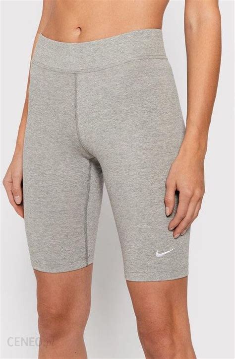 Nike Szorty Rowerowe Sportswear Essential Cz Szary Slim Fit Ceny