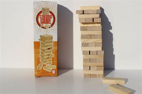 Tiempo De Juegos Jenga Mini Torre De Equilibrio Piezas