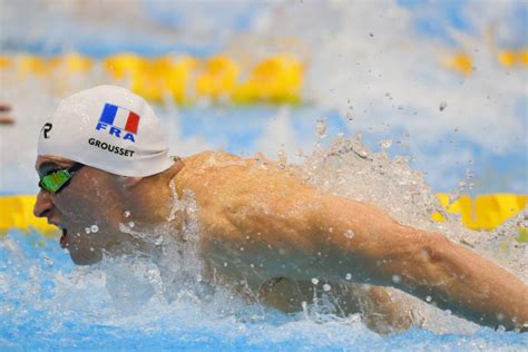 Natation Maxime Grousset Se Qualifie Pour La Finale Du M Papillon