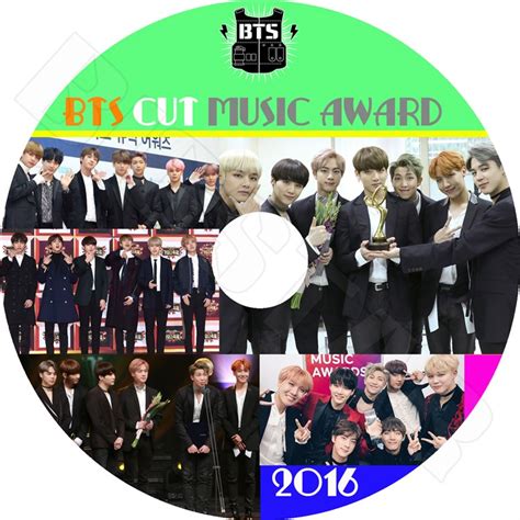 K POP DVDBTS CUT 2016 MUSIC AWARDGaon Melon MAMA KBS MBC Seoul