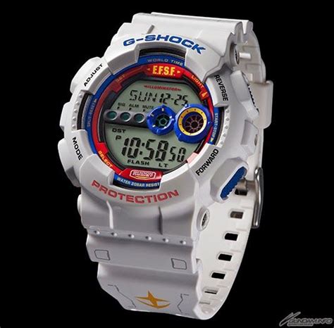 GUNDAM GUY G SHOCK X Gundam Mobile Suit Gundam 35th Anniversary Watch