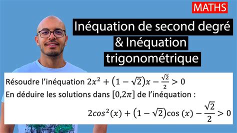 In Quation De Second Degr Et In Quation Trigonom Trique Originale