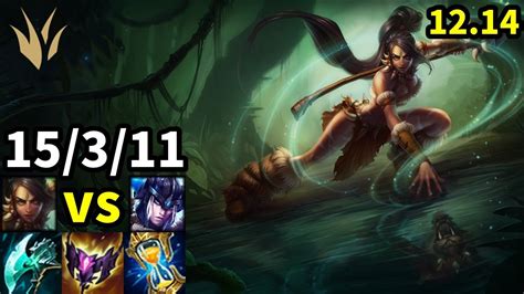 Nidalee Jungle Vs Sejuani Kr Grandmaster Patch Youtube