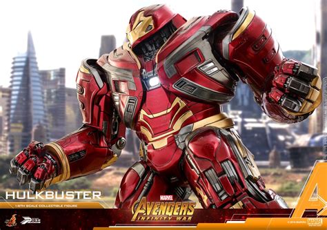 Avengers Infinity War Hulkbuster Scale Power Pose Figure By Hot