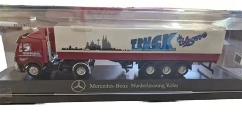 Herpa Werbemodell Mb Sk Sattelzug Truck De Cologne Eur