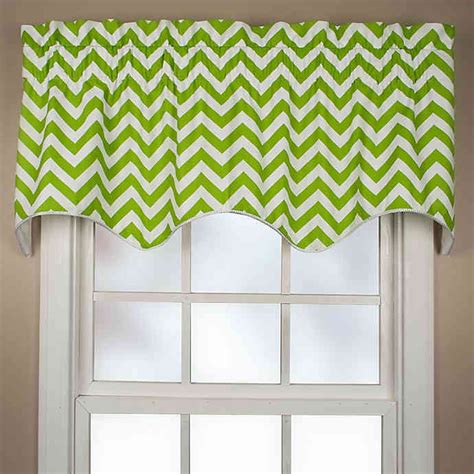 Reston Scalloped Window Valance Bed Bath Beyond Valance Window