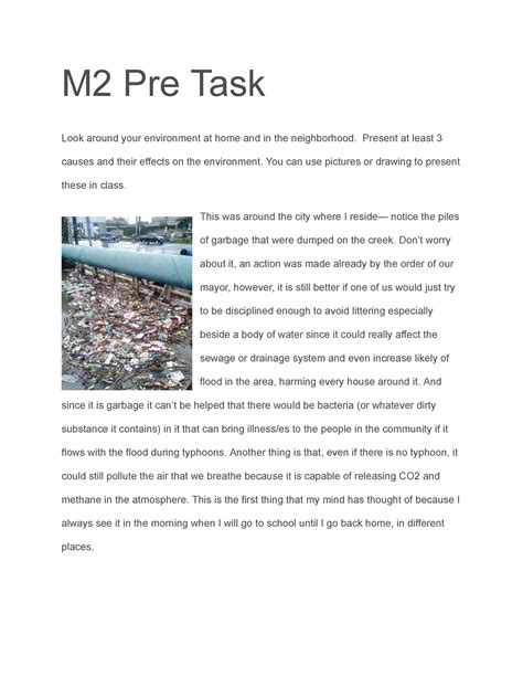 Nstp2 M2 Pre Task M2 Pre Task Look Around Your Environment At Home