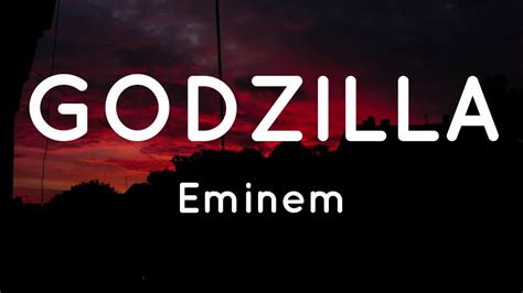 Eminem Godzilla Lyrics YouTube