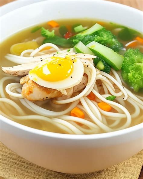 Premium AI Image | Delicious hot beef spicy soup with noodles and ...